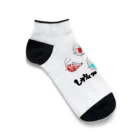 YASUPLANTS&AQUAのしゅりんプ Ankle Socks