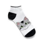 ねこちゃま商店の【オススメ】なかよちそっくす🐱 Ankle Socks