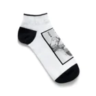 あんぽんたんのカミのキモチ（も） Ankle Socks