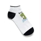 かなおのお絵かきやさん。のすすもう。 Ankle Socks