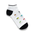 ぎょぎょまあとのスノーケリングで出会えるお魚たち Ankle Socks