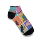 kuuleiのYOGA × Animals Ankle Socks