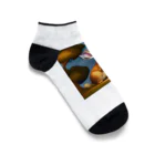 mikkunchamaのかわいいうさぎのイラストグッズ Ankle Socks