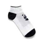 おみタイムselectionのパンダそのまま Ankle Socks