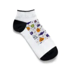 matumoto3588のハロウィンデコ Ankle Socks