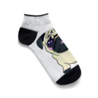 大崎　徹のパグ Ankle Socks