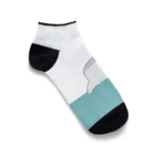 blancpoint。のきょむ顔じんべえちゃん/ソックス Ankle Socks