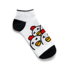 おぐちゃの筋肉に胸を食べられた鶏 Ankle Socks