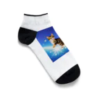 ふあもこキャットランドのステラキャットチェイサー Ankle Socks