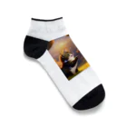 ふあもこキャットランドの夜行性のキティ星座 Ankle Socks