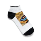 cunissaのドット絵コーヒーと電気ポット Ankle Socks