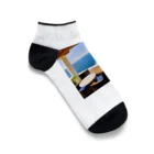 DapperMixのシーサイドカフェグッズ Ankle Socks