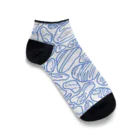 TYの海の石柄 Ankle Socks