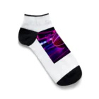 QuirkyRockeyのNEONB Ankle Socks