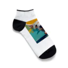 Taiwan_CreatorのRun Dog Ankle Socks