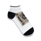 LEONの古代風ロゴ Ankle Socks