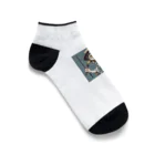 yuu1994 fishingのyuu1994の顔 Ankle Socks