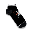 yusaki55maikingのアブストラクトタイポグラフィ Tシャツ Ankle Socks