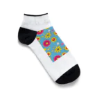 MAYのflower Ankle Socks