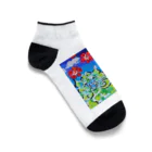 カラフルニコニコショップのスマイルシーサー Ankle Socks