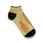 Quatre Illustrationのキャトル・ガール05 Ankle Socks