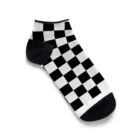 Xmasaのチェス柄 Ankle Socks