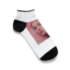 k-famのピンクのチーク美女 Ankle Socks