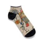 suuのカラフル猫 Ankle Socks