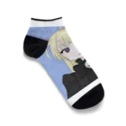 血眼ショップのふみんちゃん Ankle Socks