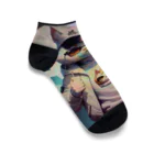 mamichin1122のドラ猫ギャング Ankle Socks