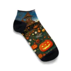 waffle2000のハロウィン風景 Ankle Socks