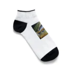 angler_kmの荒磯の王者　ヒラスズキ Ankle Socks