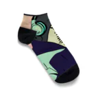 Mohananndaのおしゃれなガイコツ Ankle Socks