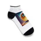 Andyモリの生卵モンスター Ankle Socks