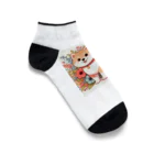 uyuyoshieの可愛い柴犬 Ankle Socks