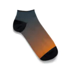 iseebitabetainaのorange to blue Ankle Socks