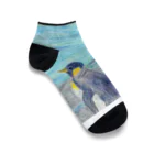 つぎのラピス島ペンギン Ankle Socks