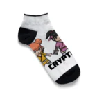 みたらし団子のふたたまちゃんのクリプトニンジャ Ankle Socks