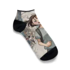 底辺の底辺好きな事を気ままに…。の走る元気な女の子 Ankle Socks