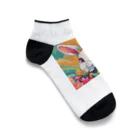 YOO1978の(*≧3≦)ウサギのグッズ Ankle Socks