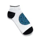 GOMAMSAYAKANの曼陀羅ブルー Ankle Socks