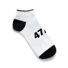 47AROUNDERSの旅する人のブランド Ankle Socks