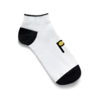 ピラミッディングデザインのｐとｄ Ankle Socks