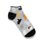 Fluffy_HUGSの【フラハグ】アニマル柄 Ankle Socks