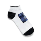 ZZRR12の月と共に輝く美女 Ankle Socks