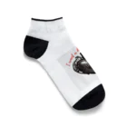 Love and peace to allの鉄の心臓が欲しい Ankle Socks