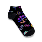 Ami_mのデザイン☆ゆ～ふぉ～きゃっと Ankle Socks
