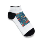 tmdayoの海洋生物 Ankle Socks