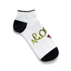 YUTO5のミツバチリップ Ankle Socks