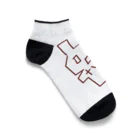 Lin Designの兎うさtwo Ankle Socks
